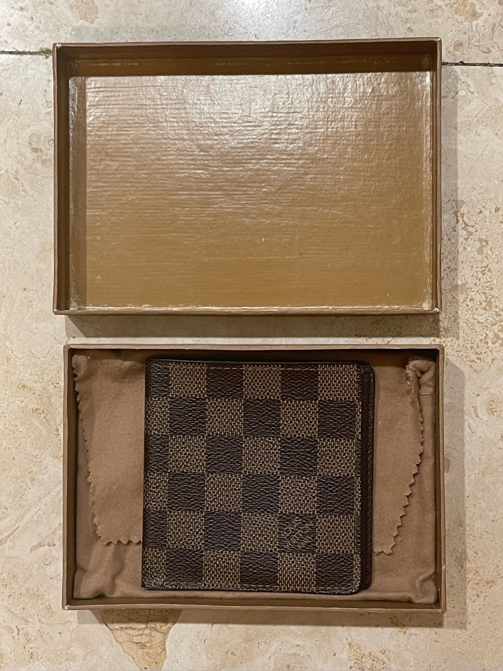 Louis Vuitton Wallet Box | Authentic LV Gift Storage Box - Picture 6 of 8